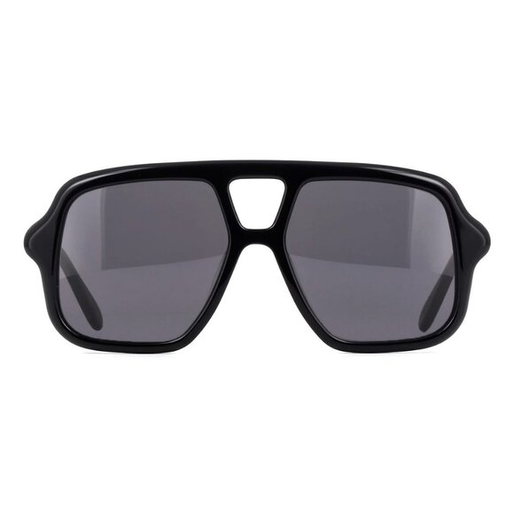 New LOEWE Black Aviator LW40161U 01A Sunglasses Women - Picture 2 of 4